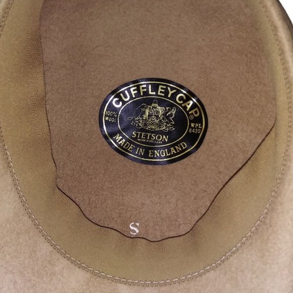 Stetson Cuffley Cap Tan Wool Men's Hat Size Small WPL 6430 - Picture 7 of 9